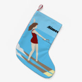 Waterski, kleine kerstsok (Voorkant (Hangend))