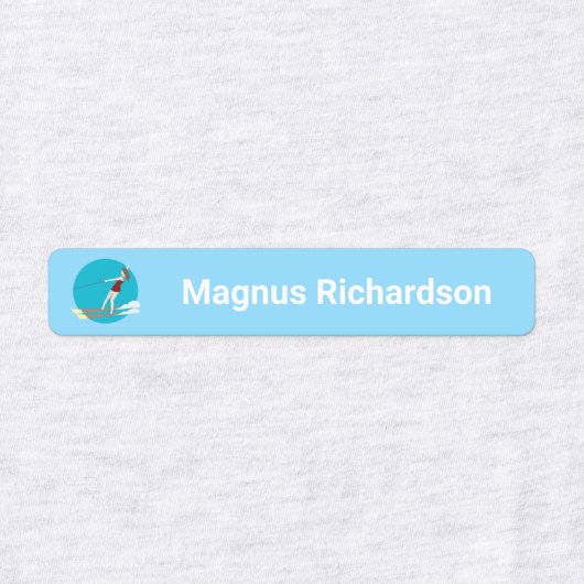 Waterski,  labels (Design 1)