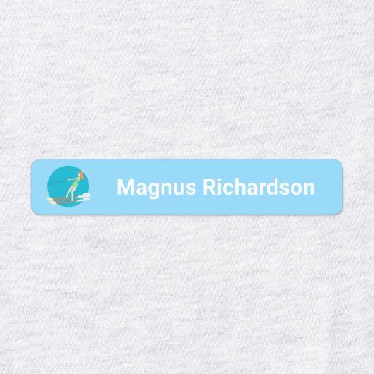 Waterski,  labels (Design 2)