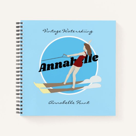 Waterski,  notitieboek (Voorkant)