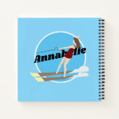 Waterski,  notitieboek (Achterkant)
