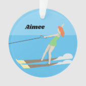 Waterski,  ornament (voorkant)