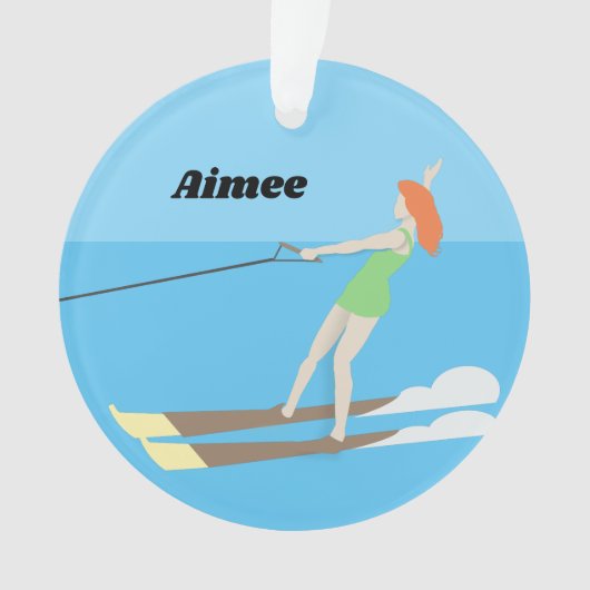 Waterski, ornament (voorkant)