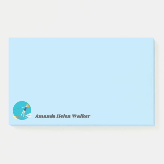 Waterski, post-it® notes (Voorkant)