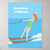 Waterski, poster (Voorkant)