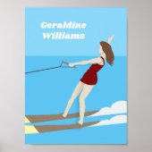 Waterski,  poster (Voorkant)