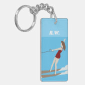 Waterski,  sleutelhanger (Voorkant Links)