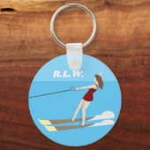 Waterski, sleutelhanger (Voorkant)