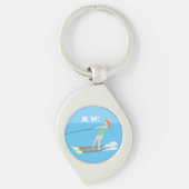 Waterski, sleutelhanger (Voorkant)