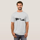 Waterski Smoke T-shirt (Voorkant volledig)