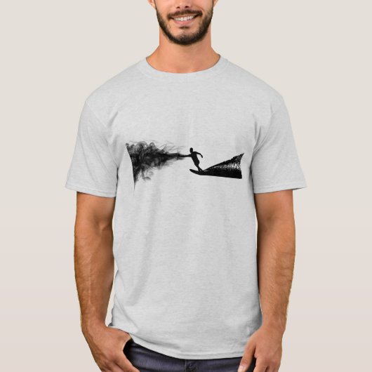 Waterski Smoke T-shirt (Voorkant)