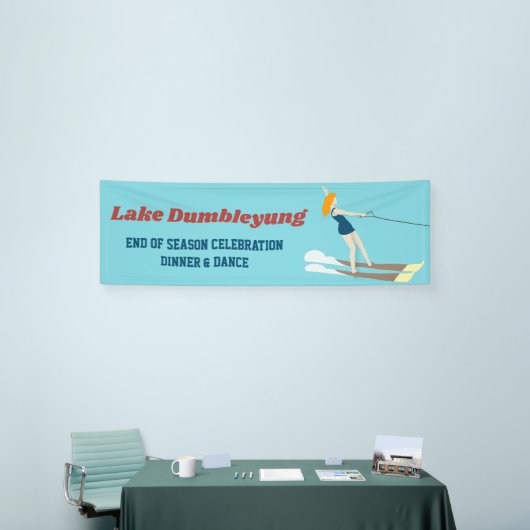 Waterski, spandoek (Beurs)