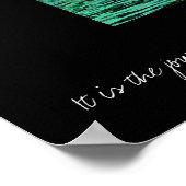 Waterski spray - het is de reis.... - GEPERSONALIS Poster (Hoek)