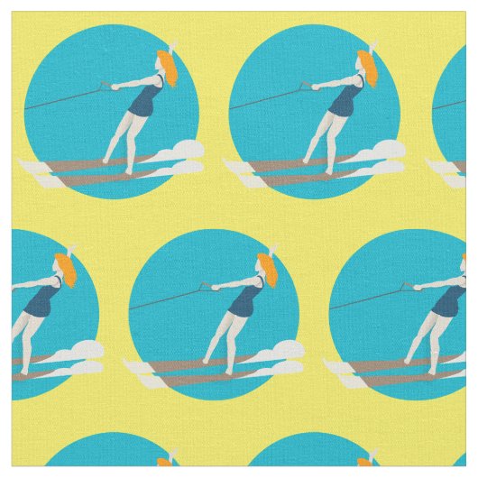 Waterski,  stof (Close Up)