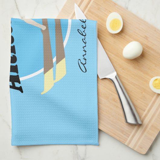 Waterski,  theedoek (Quarter Fold)