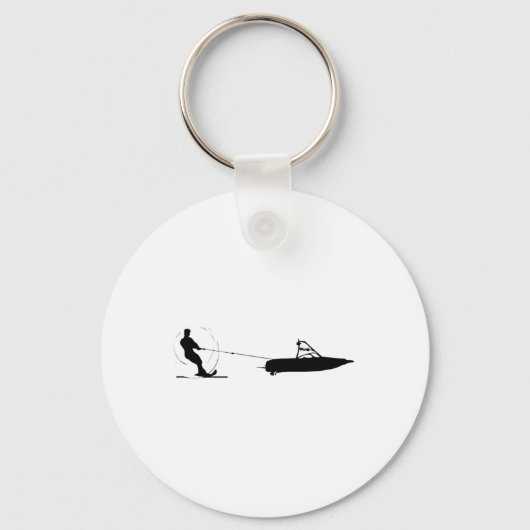 Waterski - Waterski-cadeau voor waterskiërs  Sleutelhanger (Voorkant)