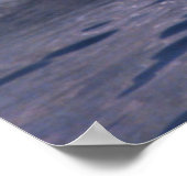 Waterskiën — in blauw poster (Hoek)