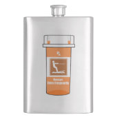 Waterskiën is mijn medicijn flacon (Voorkant)