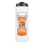 Waterskiën is mijn medicijn thermosbeker (Voorkant)