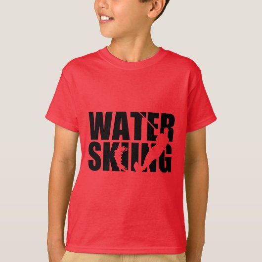 Waterskiën T-shirt (Voorkant)