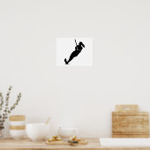 Waterskiër Poster (Keuken)