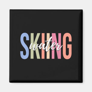 Waterskiër waterski watersport magneet