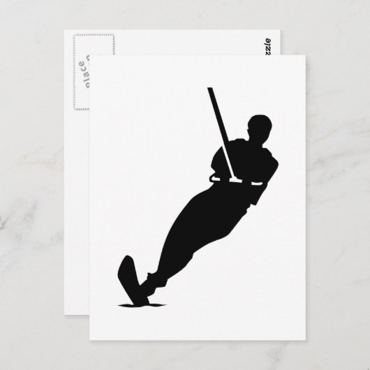 Waterskiester Briefkaart (Voorkant / Achterkant)