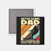 Waterskifanaten Waterskiën Papa Magneet (Voorkant / Achterkant)
