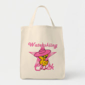 Waterskiing Chick #8 Tote Bag (Voorkant)