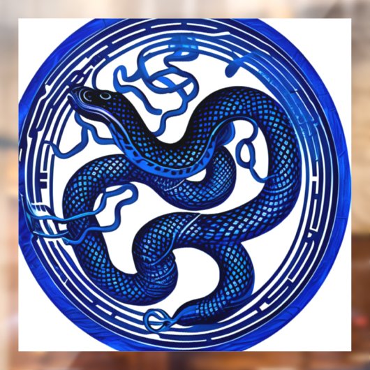 Waterslang Raamsticker (Vel 2)