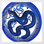 Waterslang Raamsticker (Vel)