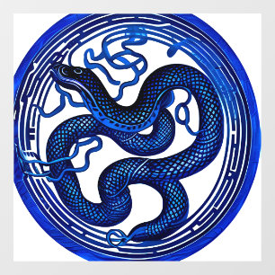 Waterslang Raamsticker