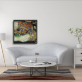 Waterslangen door Gustav Klimt Detail Poster