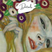 Waterslangen door Gustav Klimt Detail Poster