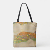 Waterslangen II door Gustav Klimt, Art Nouveau Tote Bag (Achterkant)