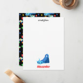 Waterslide Kids Summer Splish Splash Verjaardag Notitiekaartje (Voorkant / Achterkant in situ)