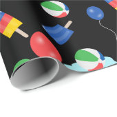 Waterslide Kinder Zomer Jongen Meisje Fun Cadeaupapier (Rol Hoek)