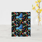 Waterslide Kinderen Zomer Jongen Meisje Pret Kaart (Gele Bloem)