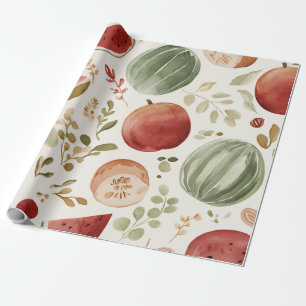 Watersmelt Mooie Kleurrijke Roze Groen Cadeaupapier