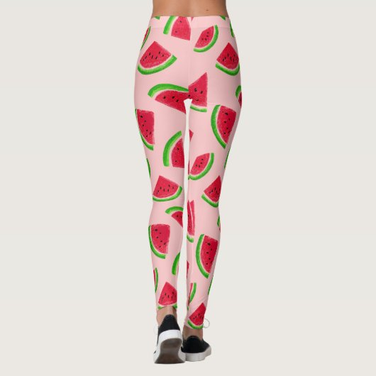 Watersmelt Plak Patroon Leggings (Achterkant)