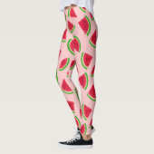 Watersmelt Plak Patroon Leggings (Links)