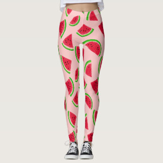 Watersmelt Plak Patroon Leggings