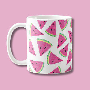Watersmelt Schijf Patroon Koffiemok