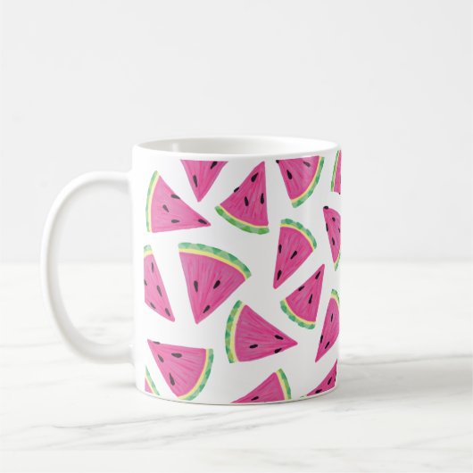 Watersmelt Schijf Patroon Koffiemok (Links)