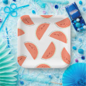 Watersneetjes papieren bordje (Feest)