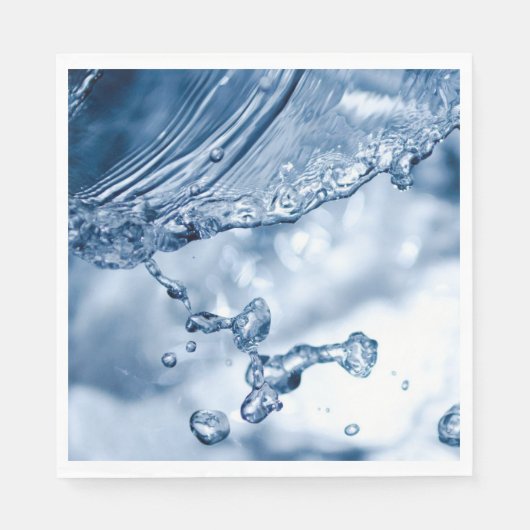 Waterspat Servet (Voorkant)