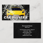 Waterspatauto Visitekaartje (Voorkant / Achterkant)