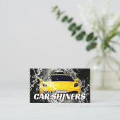 Waterspatauto Visitekaartje (Staand voorkant)