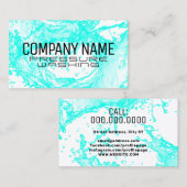 Waterspatten Visitekaartje (Voorkant / Achterkant)