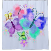 Waterspiegel Douchegordijn (Voorkant)